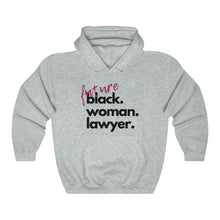 Load image into Gallery viewer, Future Woman Lawyer Heavy Blend™ Hooded Sweatshirt