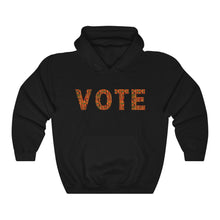 Load image into Gallery viewer, Kente VOTE Heavy Blend™ Hooded Sweatshirt
