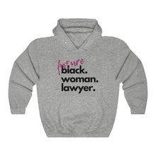 Load image into Gallery viewer, Future Woman Lawyer Heavy Blend™ Hooded Sweatshirt