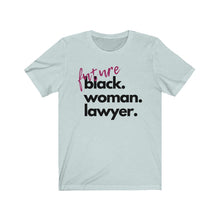 Load image into Gallery viewer, Future Woman Lawyer Jersey Short Sleeve Tee