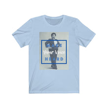 Load image into Gallery viewer, Make Your Voice Heard Unisex Jersey Short Sleeve Tee