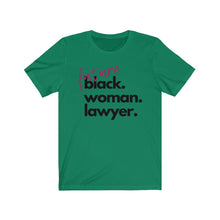 Load image into Gallery viewer, Future Woman Lawyer Jersey Short Sleeve Tee