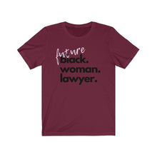 Load image into Gallery viewer, Future Woman Lawyer Jersey Short Sleeve Tee