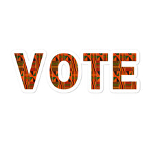 Load image into Gallery viewer, Kente VOTE stickers
