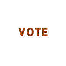 Load image into Gallery viewer, Kente VOTE stickers