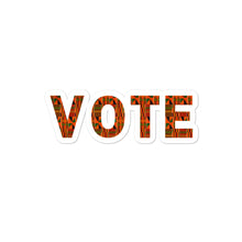 Load image into Gallery viewer, Kente VOTE stickers