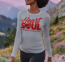 Load image into Gallery viewer, Heart &amp; Soul: Long Sleeve Quick-Dri Moisture-Wicking Long Sleeve
