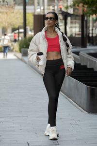 Heart & Soul: High Waisted Leggings w/ Tummy Control Workout Pants