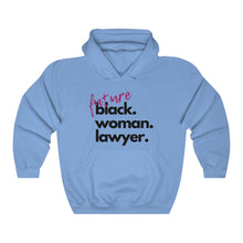 Load image into Gallery viewer, Future Woman Lawyer Heavy Blend™ Hooded Sweatshirt
