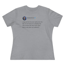 Load image into Gallery viewer, Tribe Tweet Harris Women&#39;s Tee
