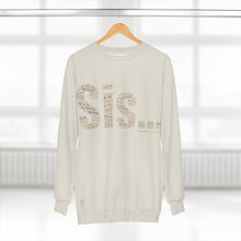 Load image into Gallery viewer, Sis... Words of Affirmation Cream AOP Sweatshirt (Melanated)
