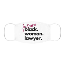 Load image into Gallery viewer, Future Black Woman Lawyer Face Mask

