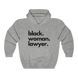 Black Woman Lawyer Heavy Blend™ Hooded Sweatshirt