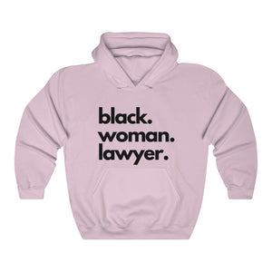 Black Woman Lawyer Heavy Blend™ Hooded Sweatshirt