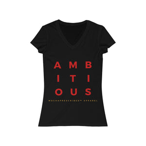 Ambitious Short Sleeve V-Neck Tee