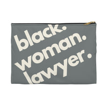 Load image into Gallery viewer, Black Woman Lawyer Accessory Pouch
