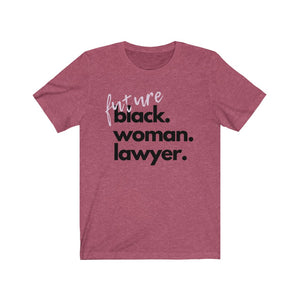 Future Woman Lawyer Jersey Short Sleeve Tee
