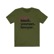 Load image into Gallery viewer, Future Woman Lawyer Jersey Short Sleeve Tee
