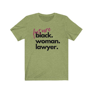 Future Woman Lawyer Jersey Short Sleeve Tee
