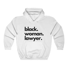 Load image into Gallery viewer, Black Woman Lawyer Heavy Blend™ Hooded Sweatshirt
