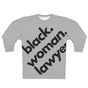 Black Woman Lawyer All-Over Sweatshirt