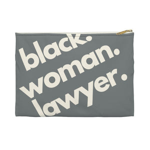 Black Woman Doctor Accessory Pouch