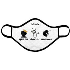 Quilted Fitted Face Mask