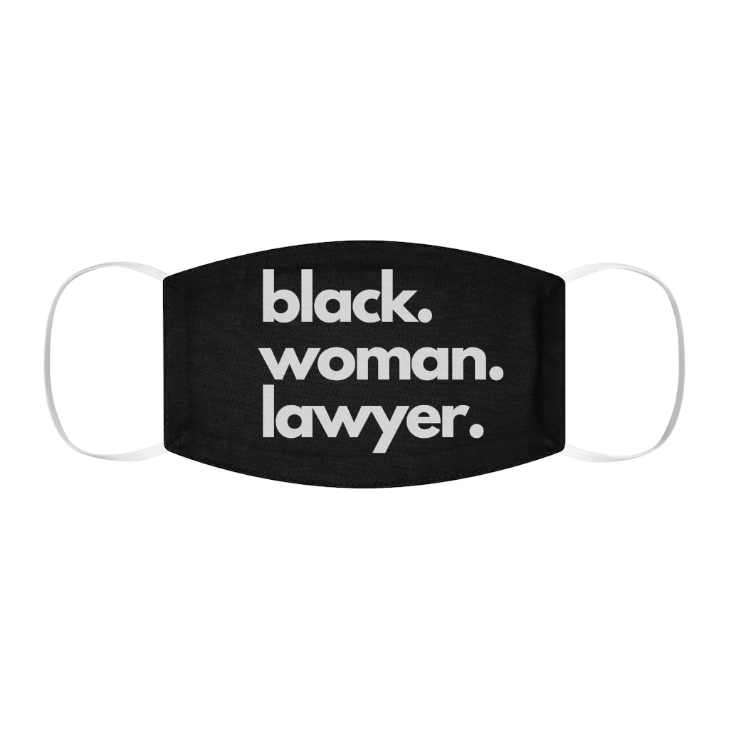 Black Woman Lawyer Face Mask