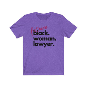 Future Woman Lawyer Jersey Short Sleeve Tee