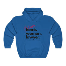 Load image into Gallery viewer, Future Woman Lawyer Heavy Blend™ Hooded Sweatshirt
