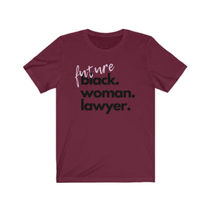Future Woman Lawyer Jersey Short Sleeve Tee